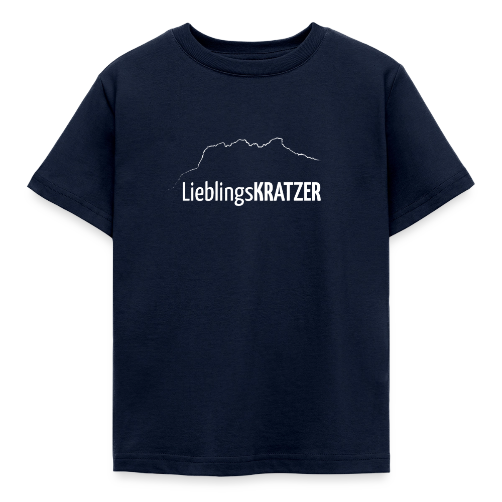 Kinder T-Shirt | LieblingsKRATZER - Navy