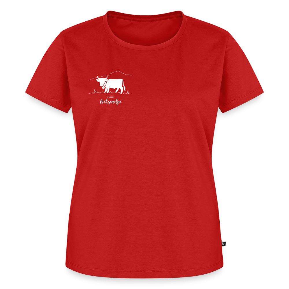 Frauen Premium T-Shirt | Untere Ochsenalpe - Rot