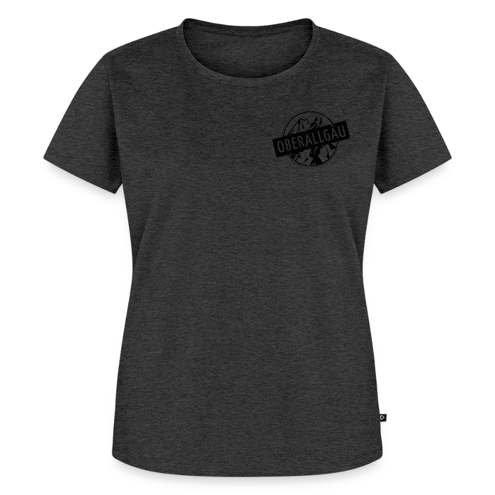 Frauen Premium T-Shirt | OBERALLGÄU - Anthrazit meliert