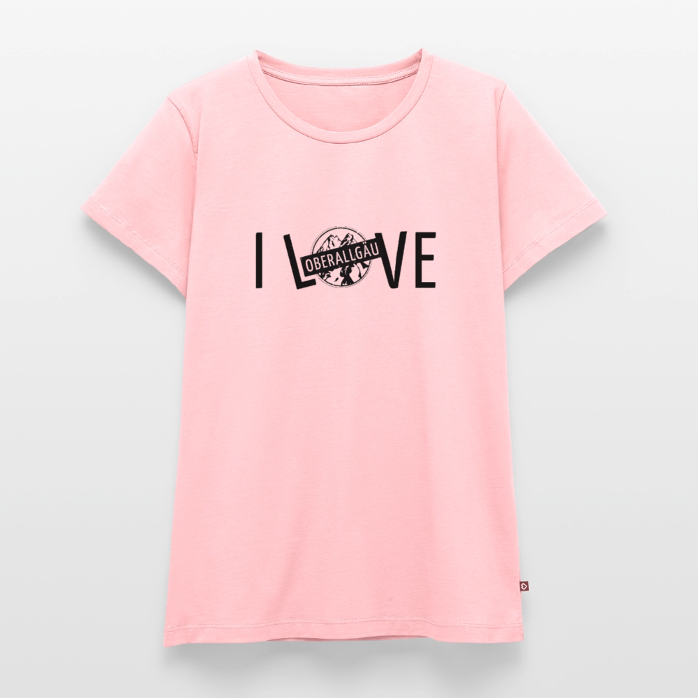 Frauen Premium T-Shirt | I LOVE - Rosa