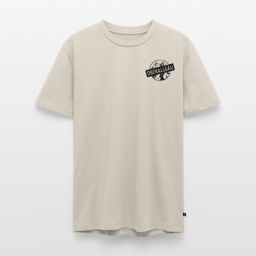 Männer Premium T-Shirt | OBERALLGÄU - Beige