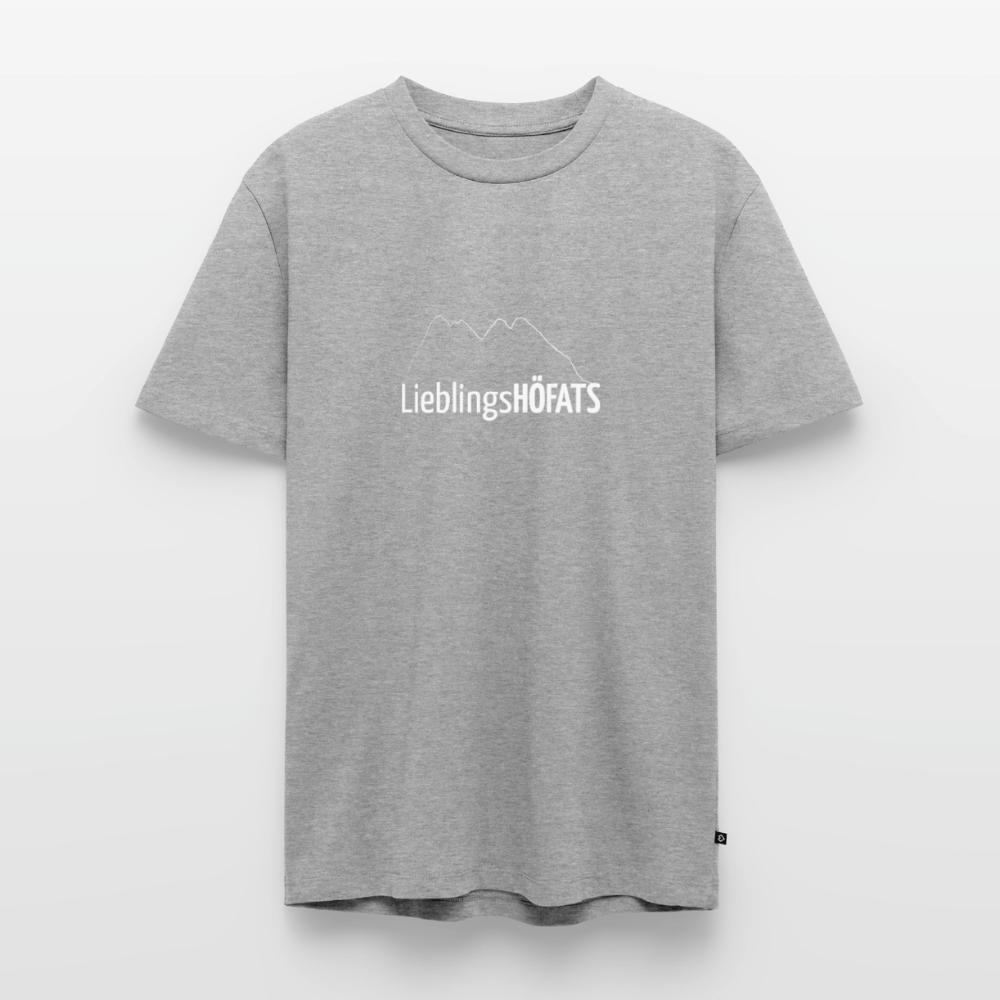 Männer Premium T-Shirt | LieblingsHÖFATS - Grau meliert