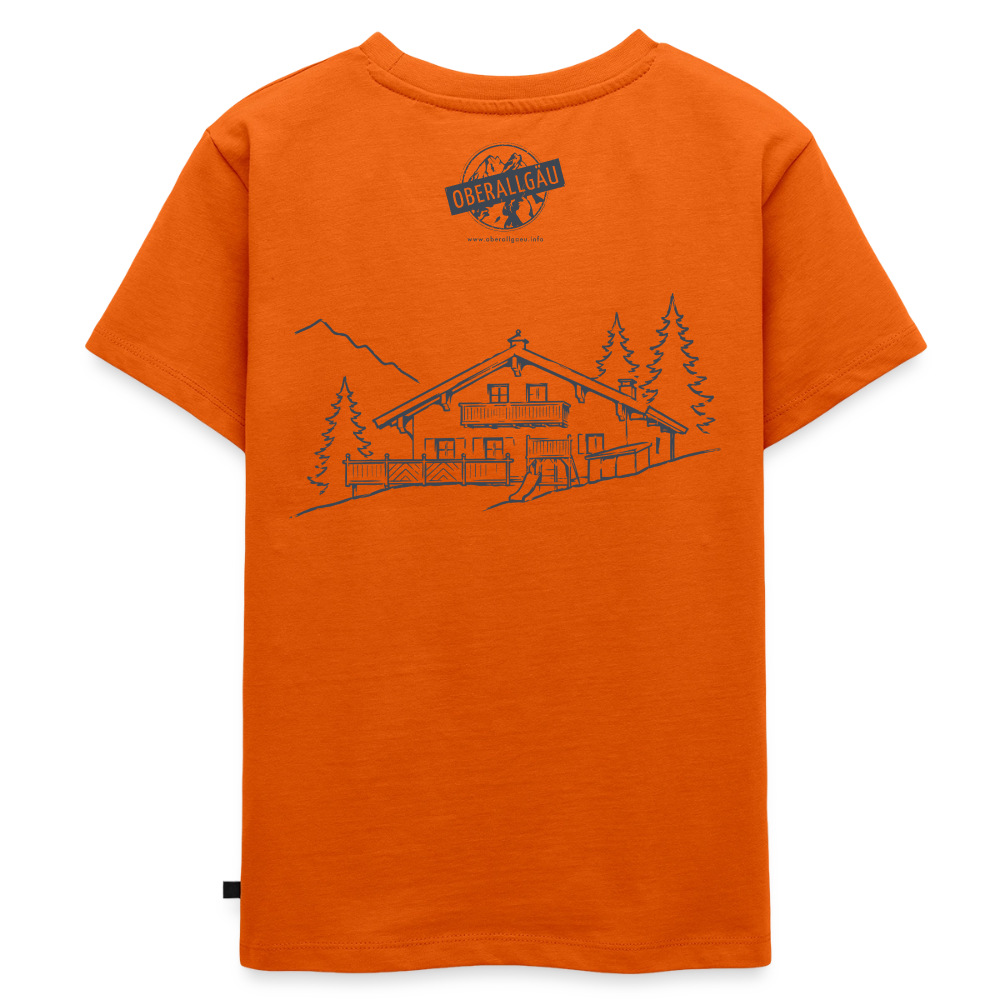 Kinder Premium T-Shirt | Untere Ochsenalpe - Orange 