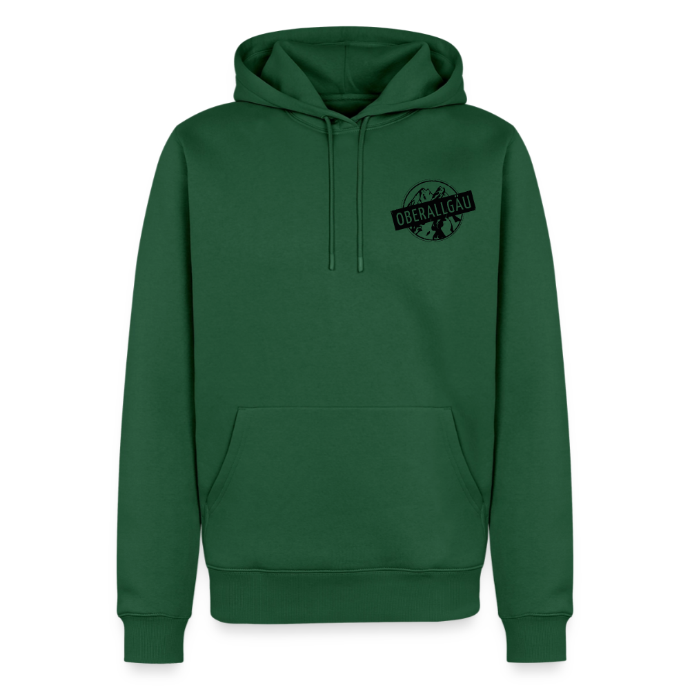 Männer Premium Hoodie | OBERALLGÄU - Flaschengrün