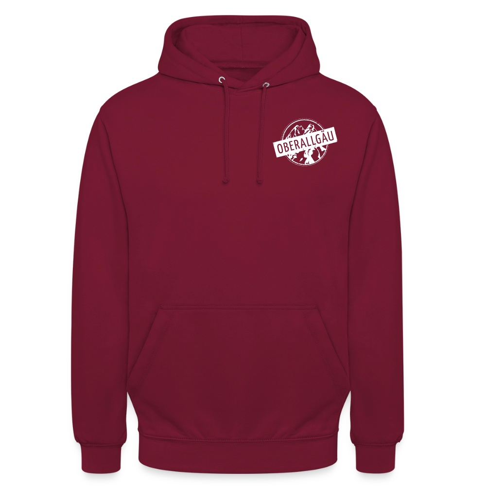 Unisex Hoodie | OBERALLGÄU - Bordeaux