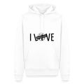 Männer Premium Hoodie | I LOVE - Weiß
