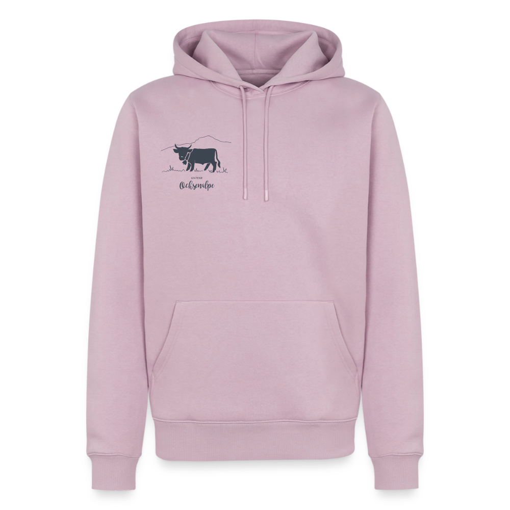 Männer Premium Hoodie | Untere Ochsenalpe - Altrosa