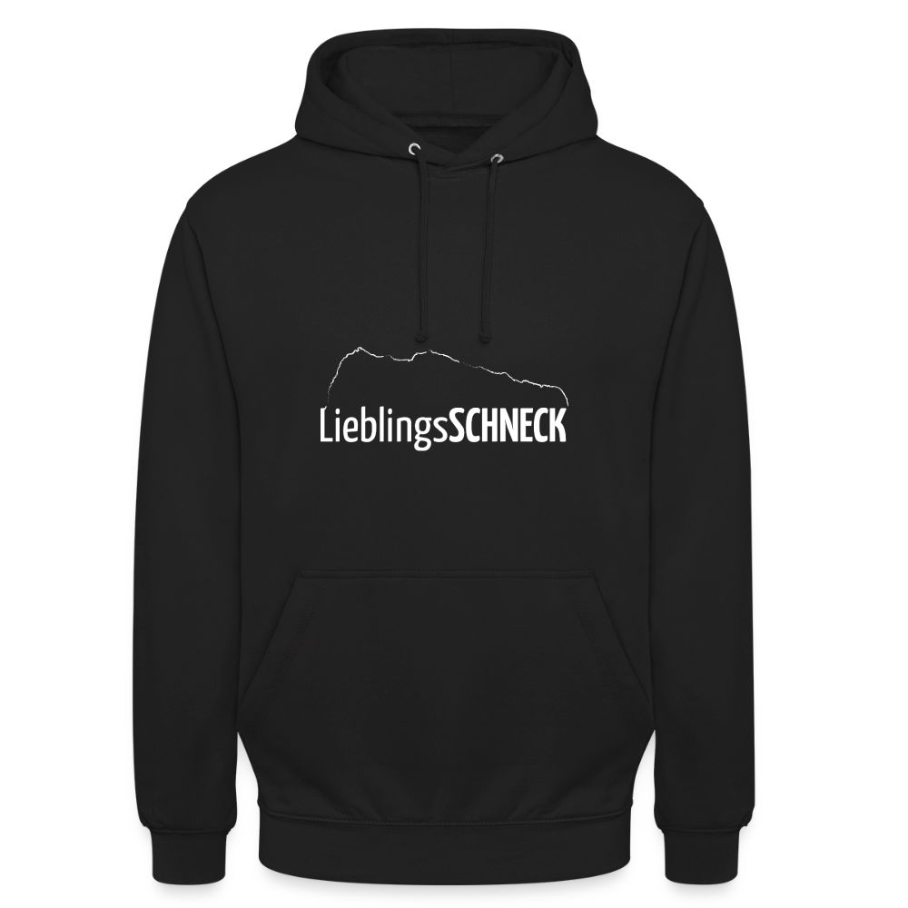 Unisex Hoodie | LieblingsSCHNECK - Schwarz