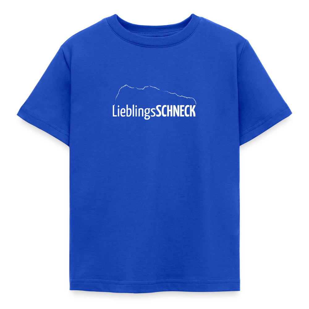 Kinder T-Shirt | LieblingsSCHNECK - Royalblau