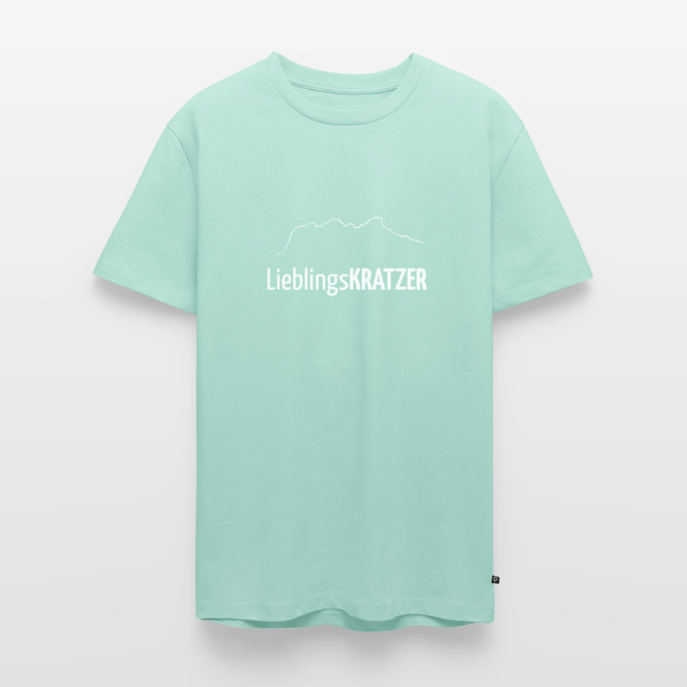 Männer Premium T-Shirt | LieblingsKRATZER - Mint 