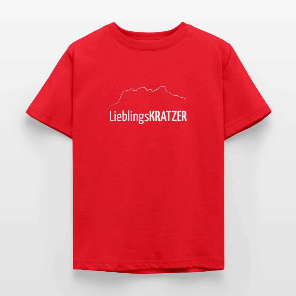 Kinder T-Shirt | LieblingsKRATZER - Rot