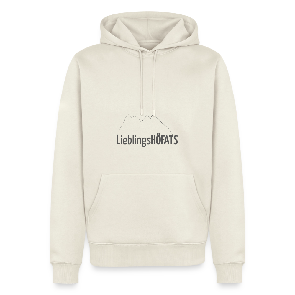 Männer Premium Hoodie | LieblingsHÖFATS - Naturweiß