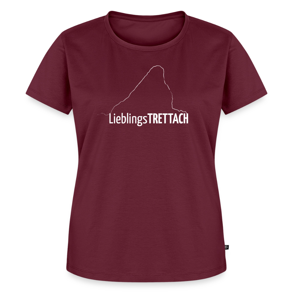 Frauen Premium T-Shirt | LieblingsTRETTACH - Burgunderrot
