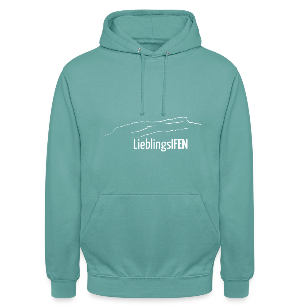 Unisex Hoodie | LieblingsIFEN - Pastelltürkis