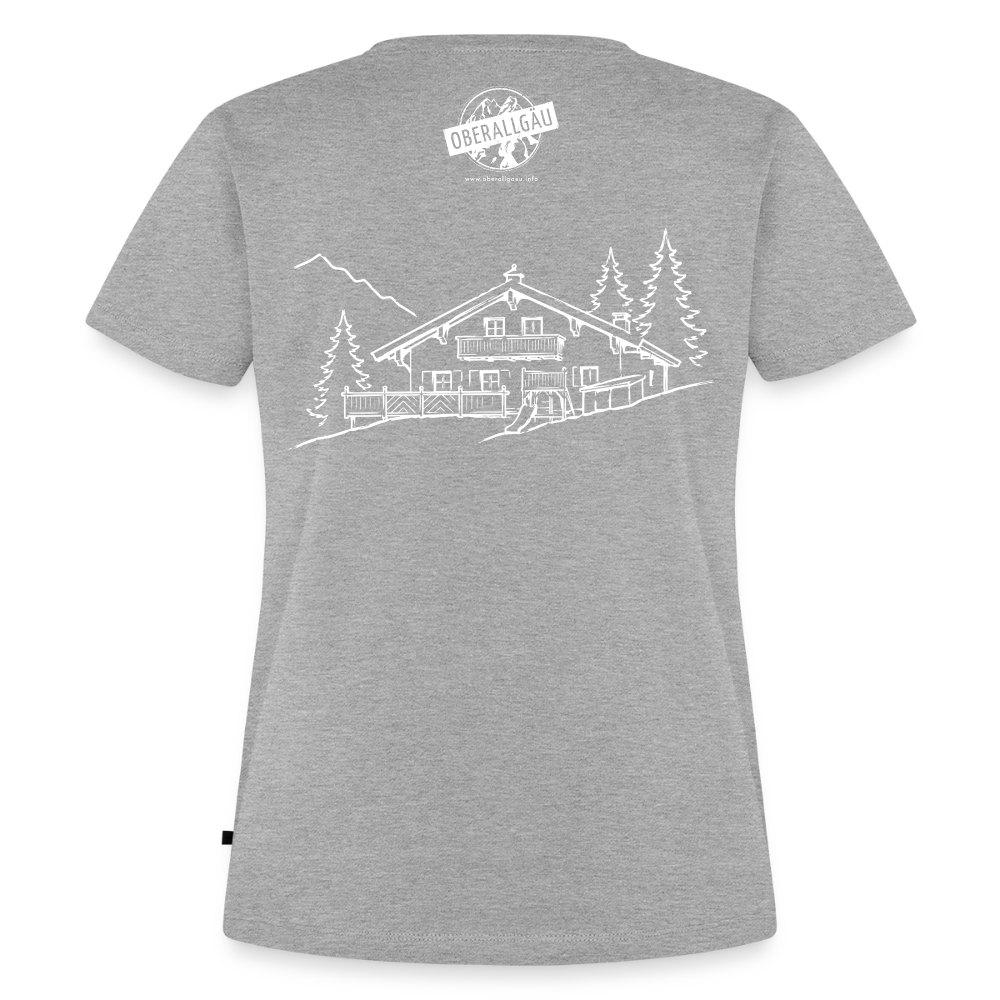Frauen Premium T-Shirt | Untere Ochsenalpe - Grau meliert