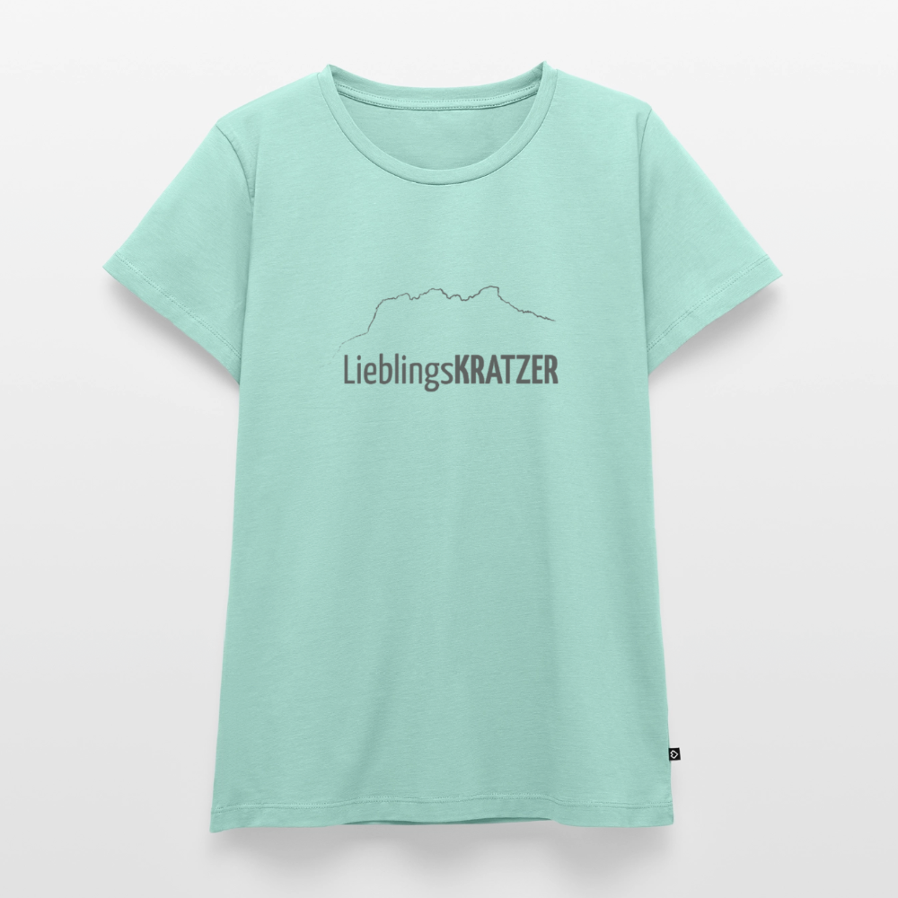 Frauen Premium T-Shirt | LieblingsKRATZER - Mint 