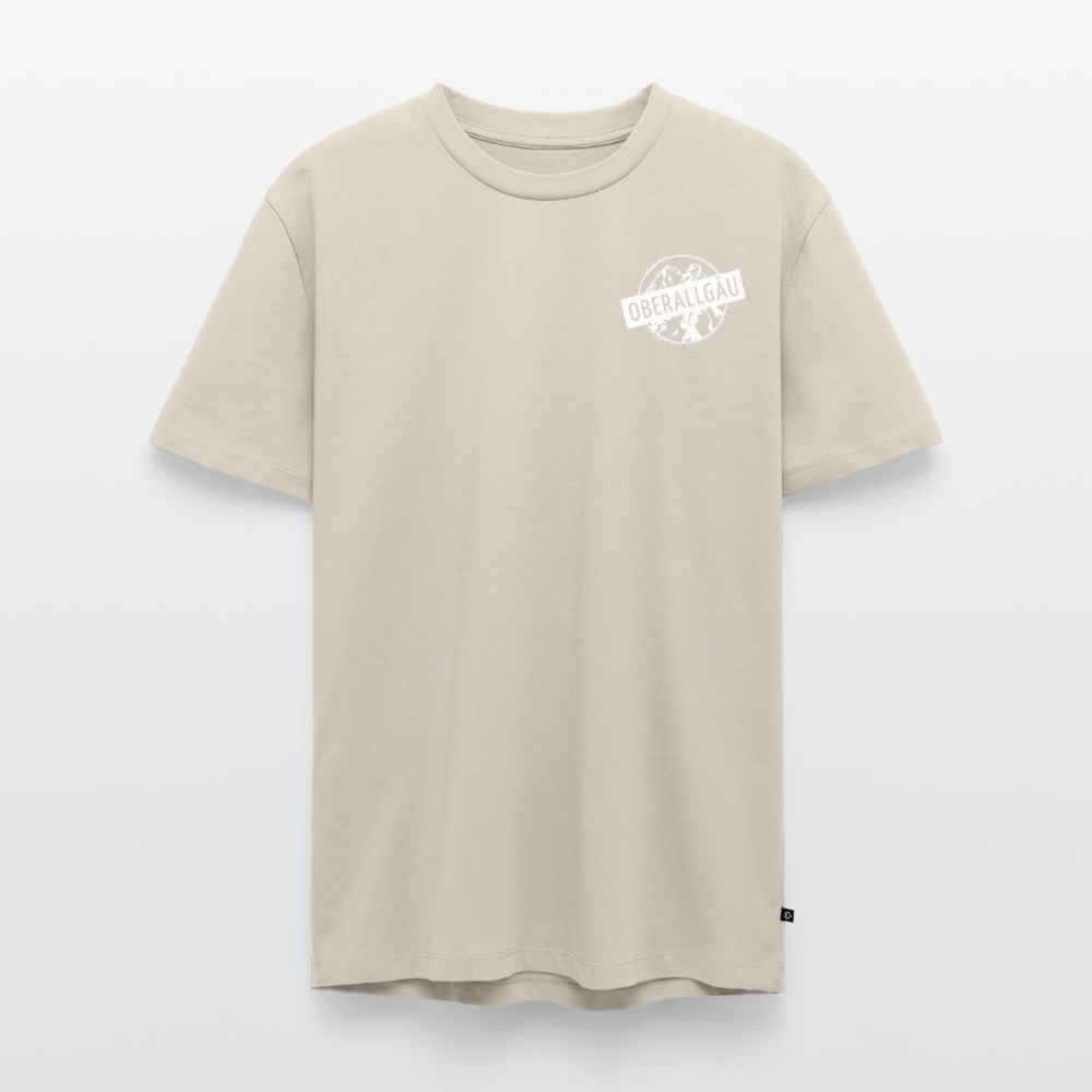Männer Premium T-Shirt | OBERALLGÄU - Beige