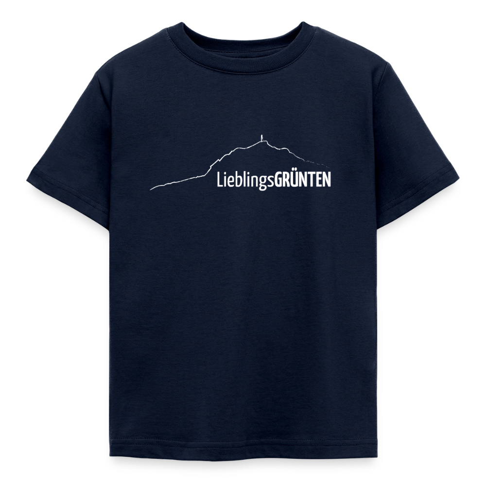 Kinder T-Shirt | LieblingsGRÜNTEN - Navy
