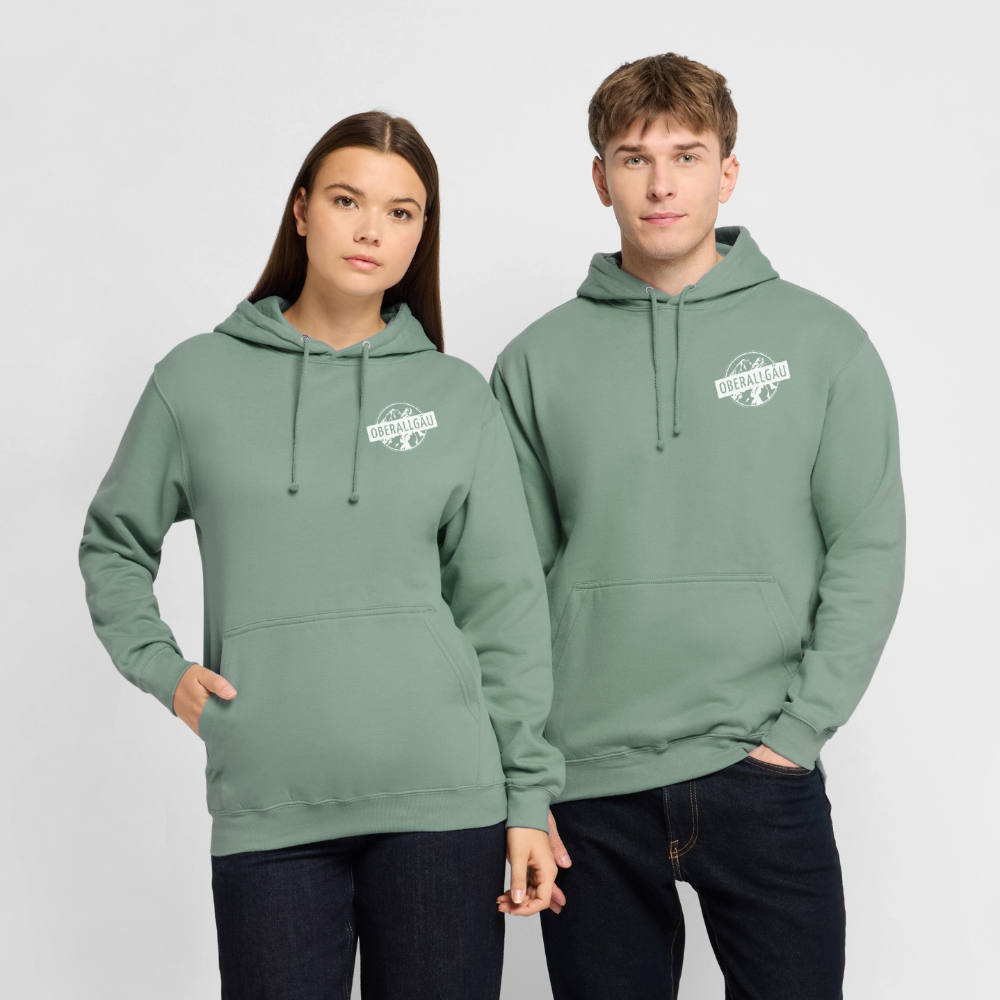 Unisex Hoodie | OBERALLGÄU - Graugrün
