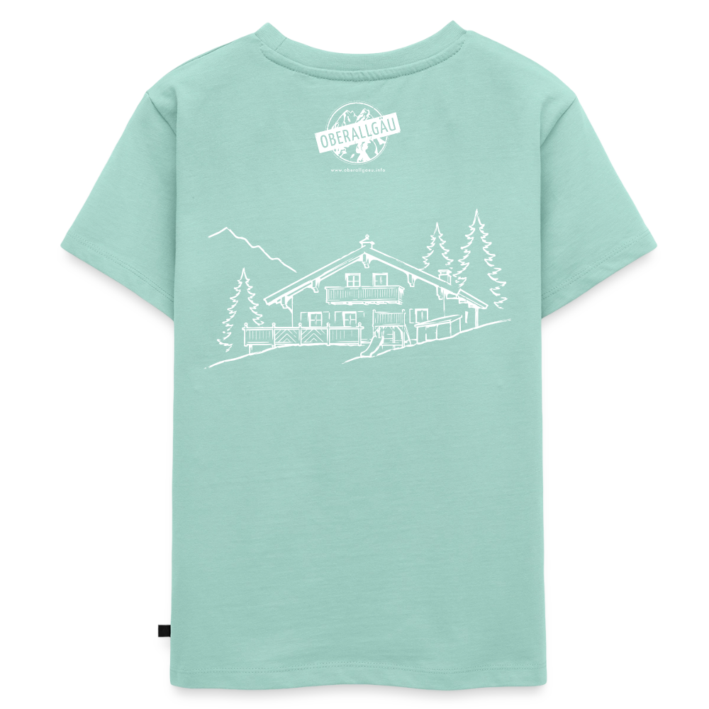 Kinder Premium T-Shirt | Untere Ochsenalpe - Mint 