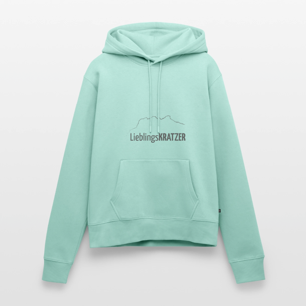 Frauen Premium Hoodie | LieblingsKRATZER - Mint 