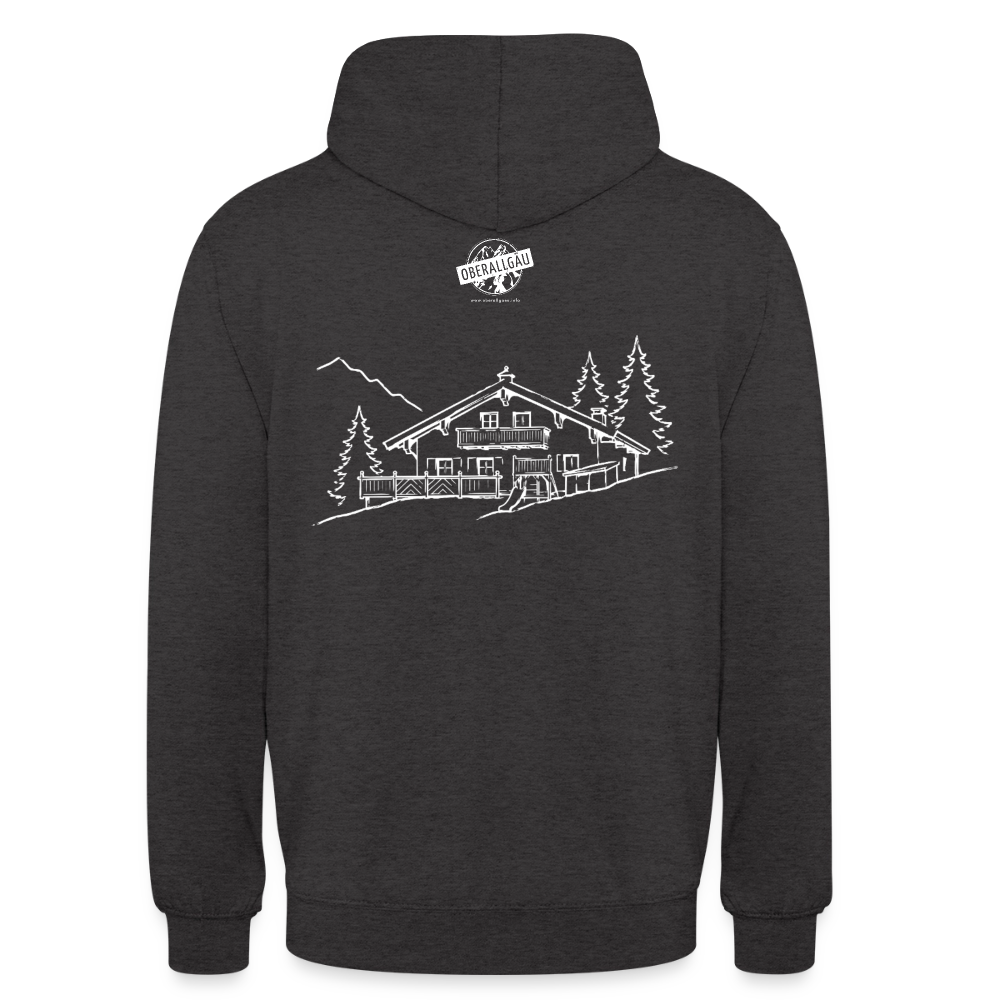 Unisex Hoodie | Untere Ochsenalpe - Anthrazit