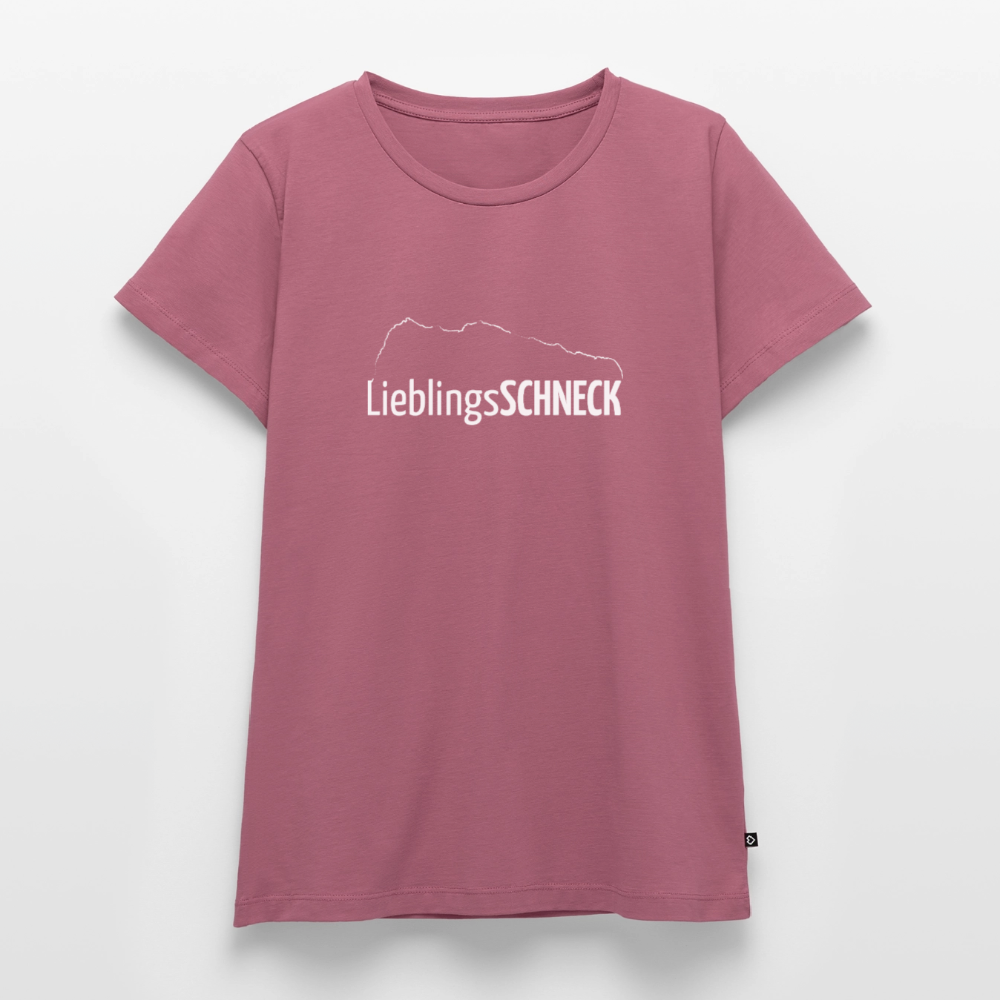 Frauen Premium T-Shirt | LieblingsSCHNECK - Mauve