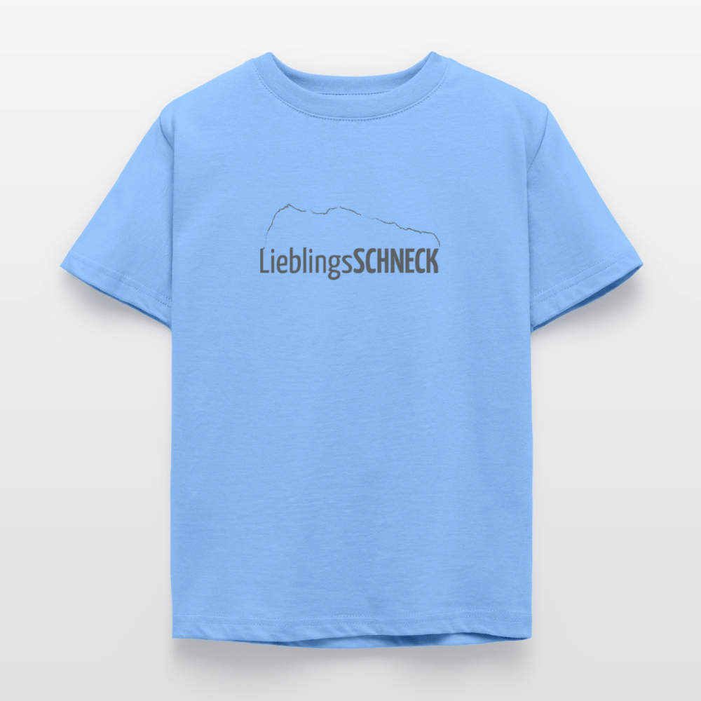 Kinder T-Shirt | LieblingsSCHNECK - Himmelblau