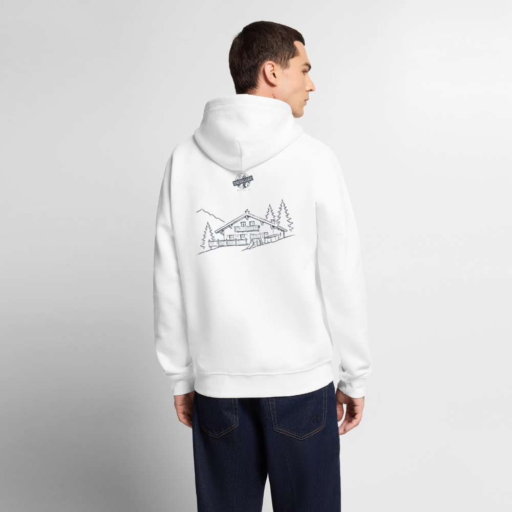 Männer Premium Hoodie | Untere Ochsenalpe - Weiß