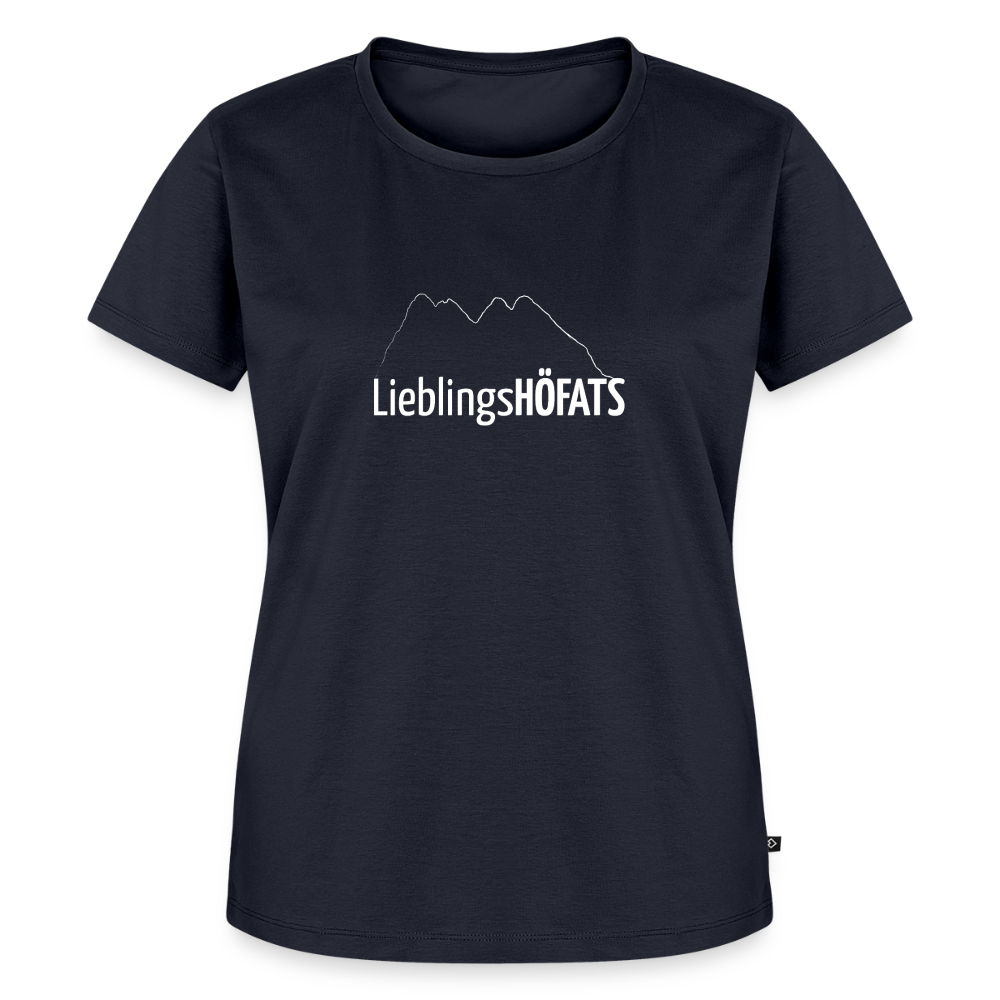 Frauen Premium T-Shirt | LieblingsHÖFATS - Navy