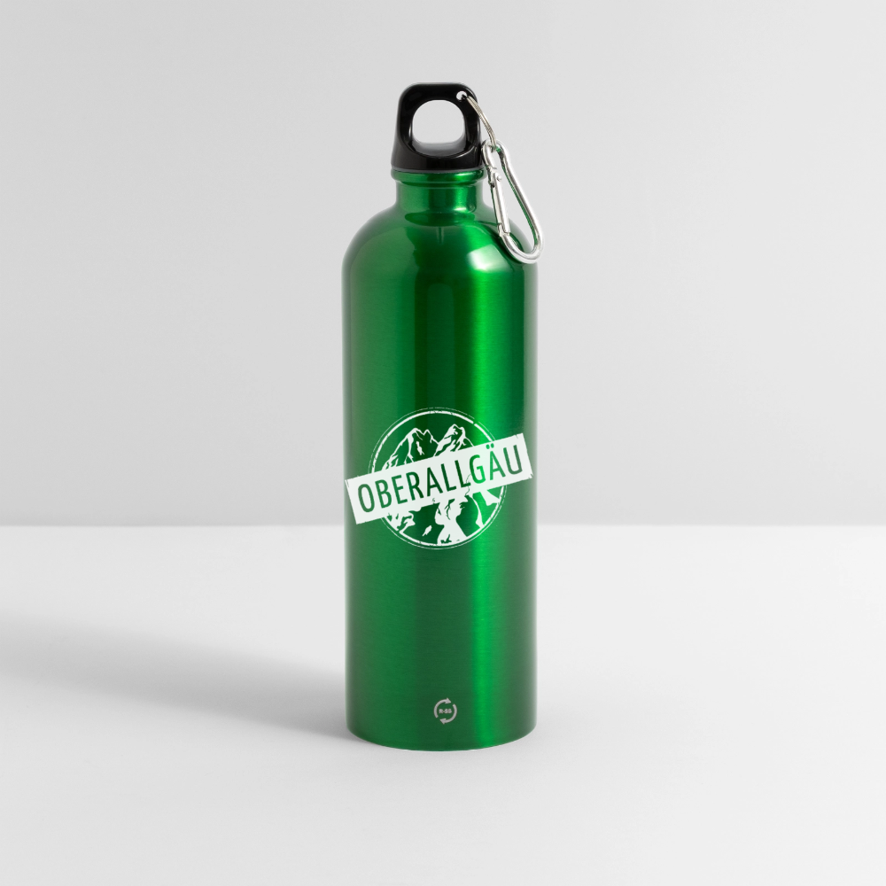 Trinkflasche mit Karabiner 750 ml | OBERALLGÄU - Kelly Green