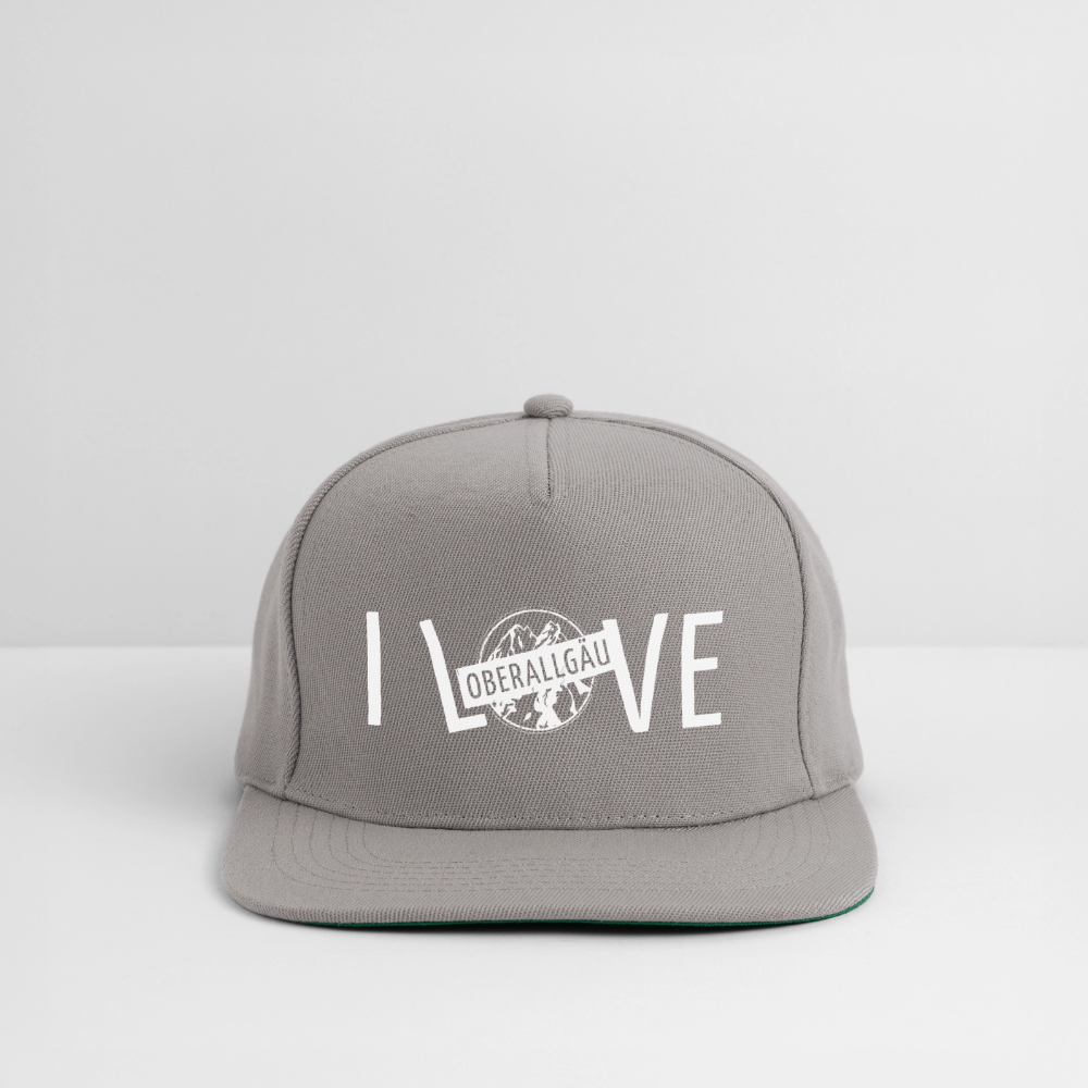 Snapback Cap | I LOVE - Graphit/Graphit