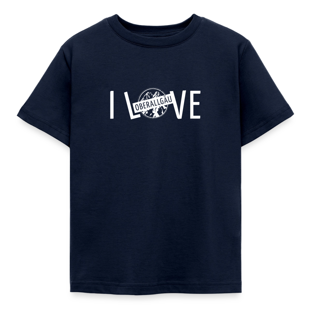 Kinder T-Shirt | I LOVE - Navy