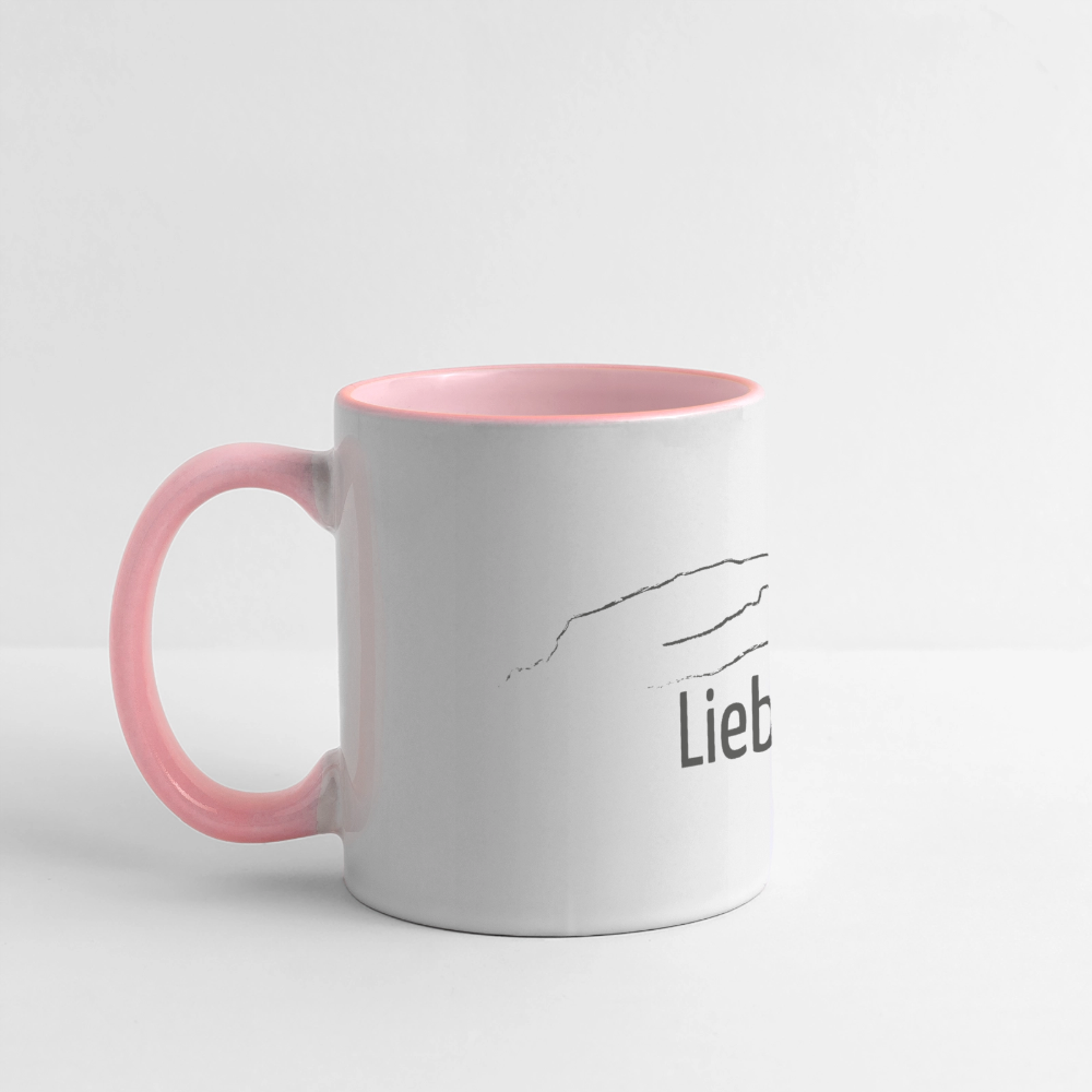 Panoramatasse | LieblingsIFEN - Weiß/Pink