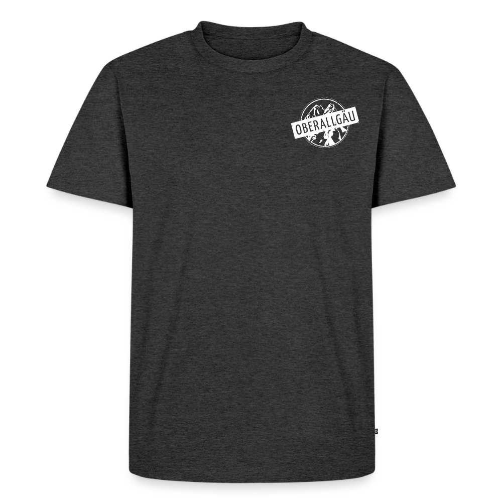 Männer Premium T-Shirt | OBERALLGÄU - Anthrazit meliert