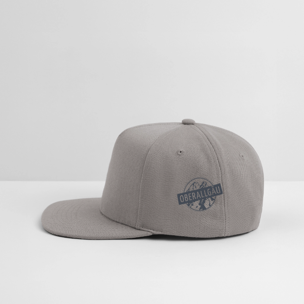 Snapback Cap | Untere Ochsenalpe - Graphit/Graphit