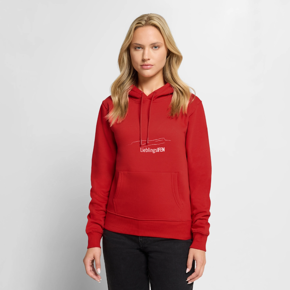 Frauen Premium Hoodie | LieblingsIFEN - Rot