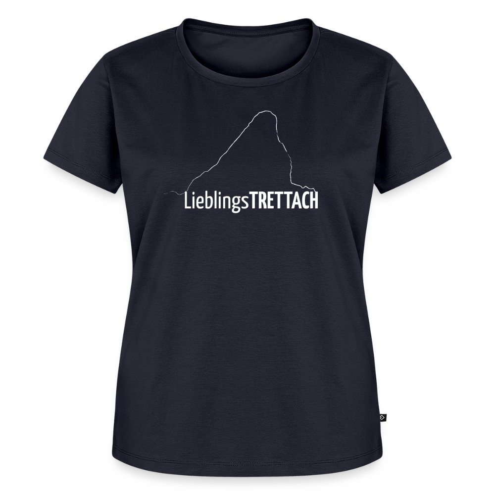 Frauen Premium T-Shirt | LieblingsTRETTACH - Navy