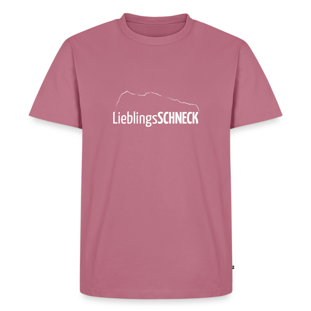 Männer Premium T-Shirt | LieblingsSCHNECK - Mauve