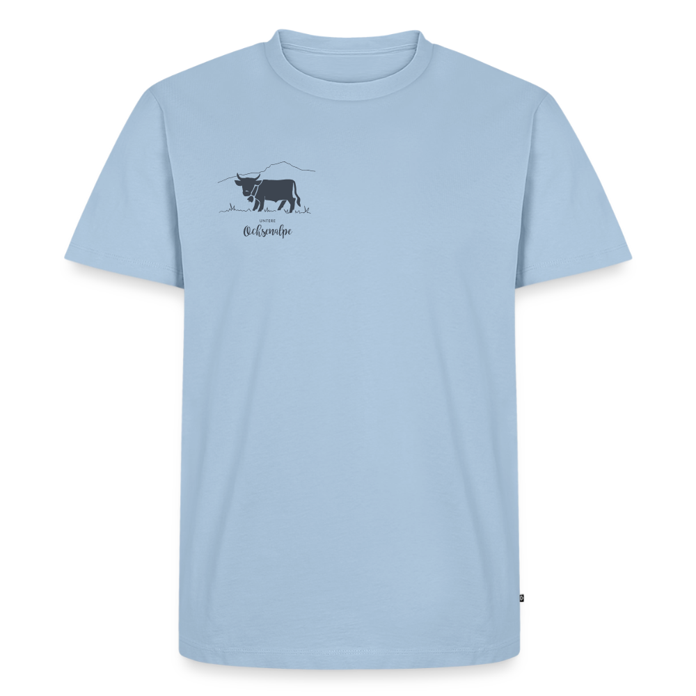 Männer Premium T-Shirt | Untere Ochsenalpe - Hellblau