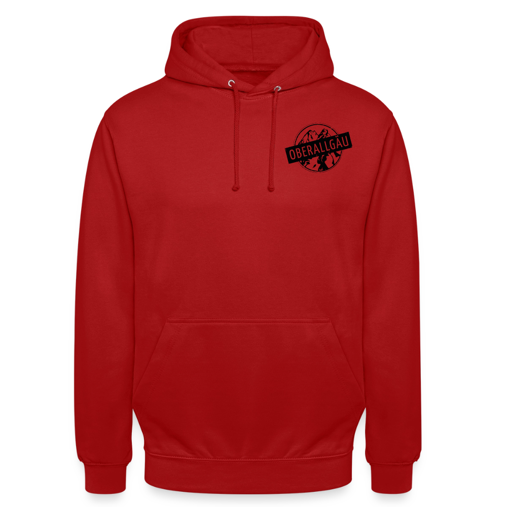Unisex Hoodie | OBERALLGÄU - Rot