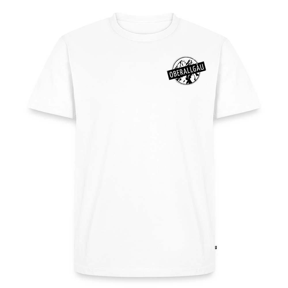 Männer Premium T-Shirt | OBERALLGÄU - Weiß