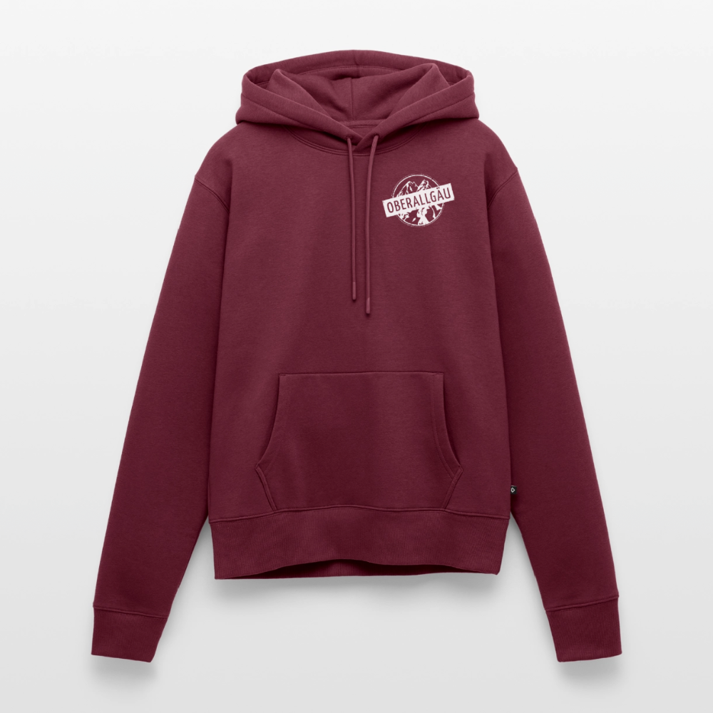 Frauen Premium Hoodie | OBERALLGÄU - Burgunderrot