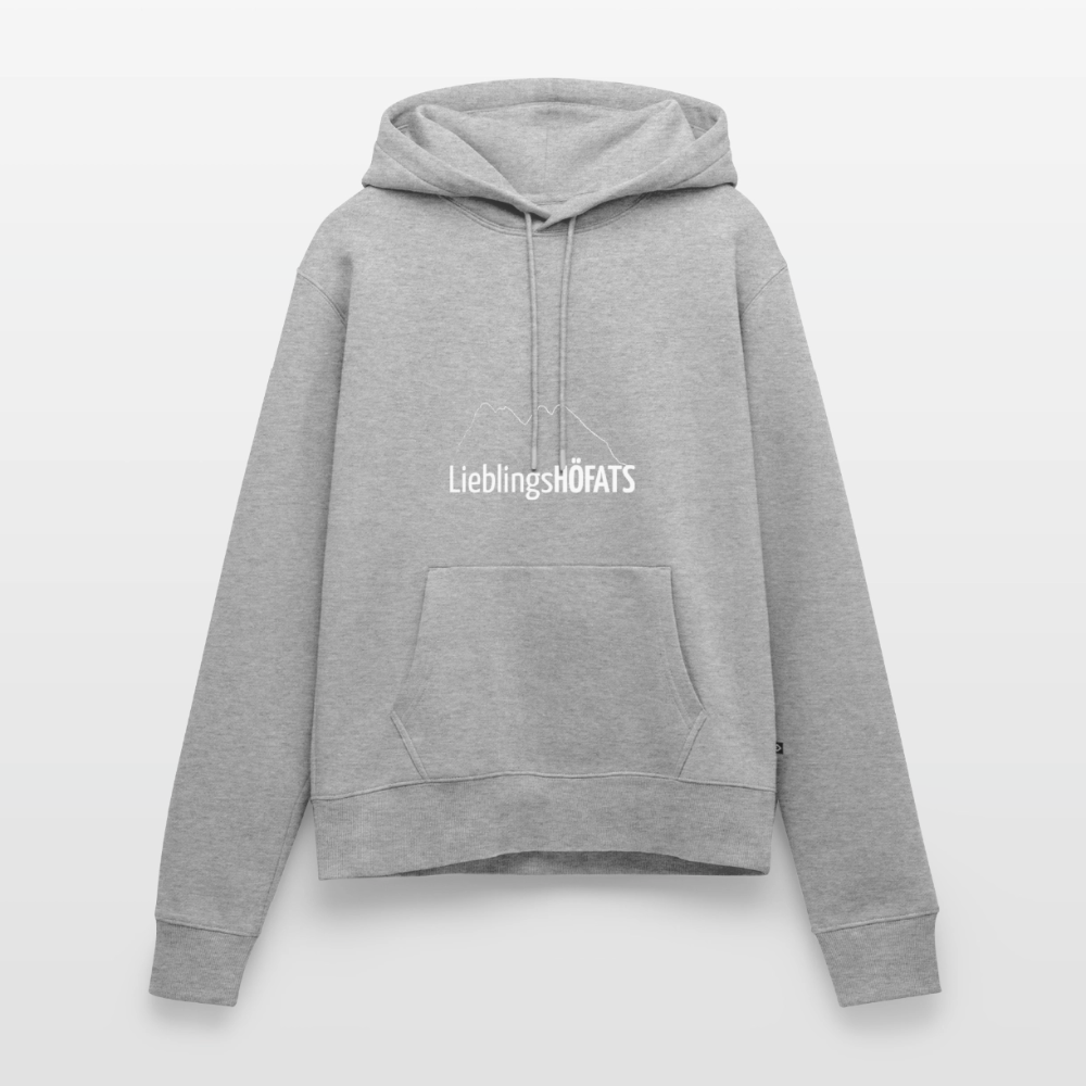 Frauen Premium Hoodie | LieblingsHÖFATS - Grau meliert