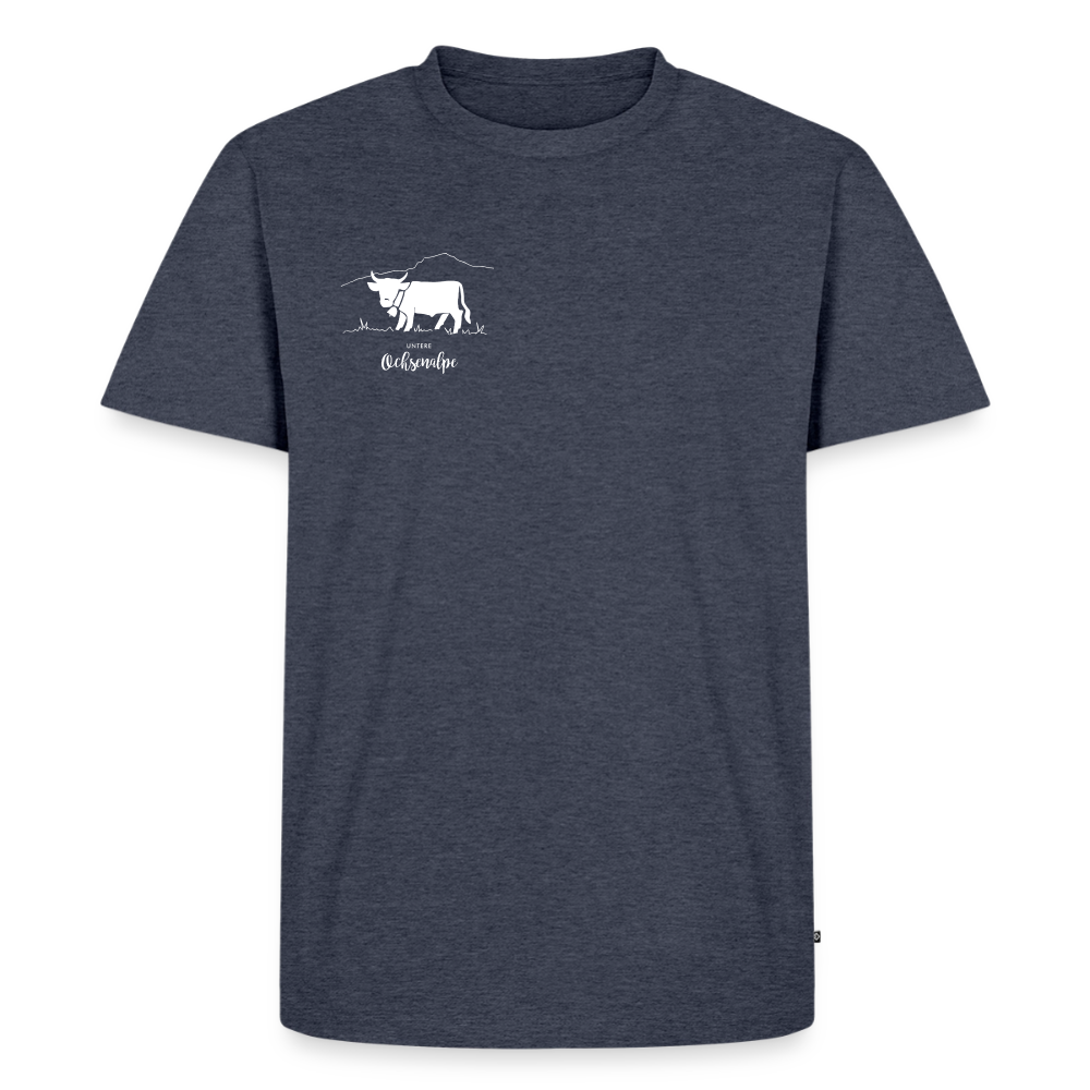 Männer Premium T-Shirt | Untere Ochsenalpe - Jeansblau 