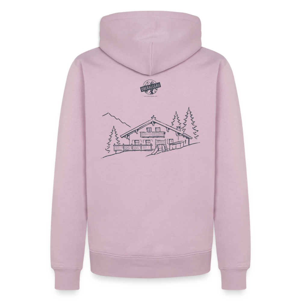 Männer Premium Hoodie | Untere Ochsenalpe - Altrosa