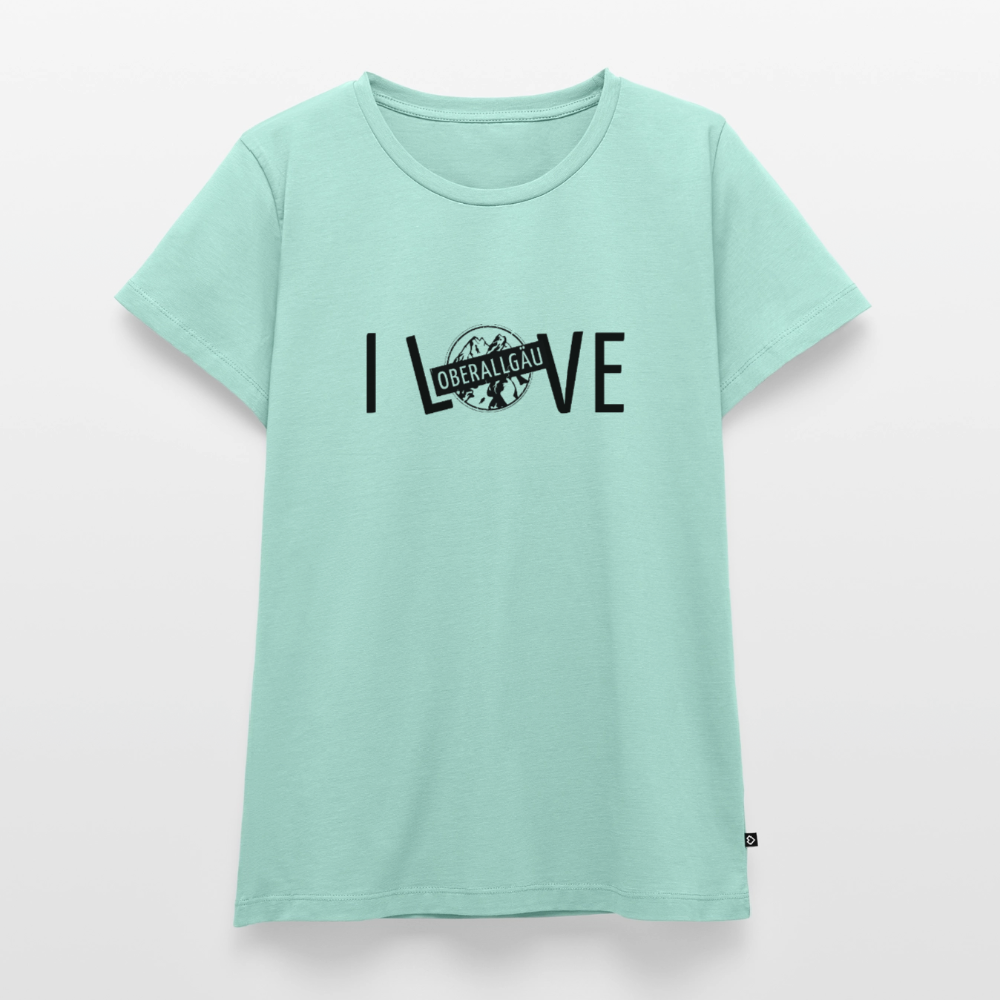 Frauen Premium T-Shirt | I LOVE - Mint 