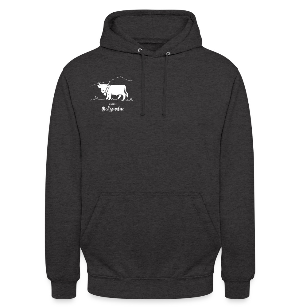 Unisex Hoodie | Untere Ochsenalpe - Anthrazit