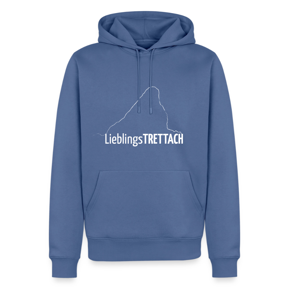 Männer Premium Hoodie | LieblingsTRETTACH - Taubenblau