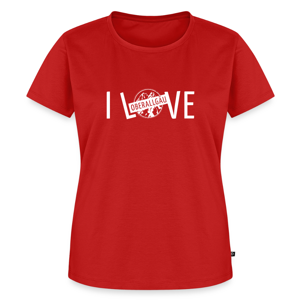 Frauen Premium T-Shirt | I LOVE - Rot